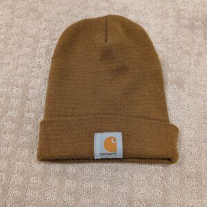 Carhartt Knit Cuffed Beanie in Carhartt Brown - Women's OS